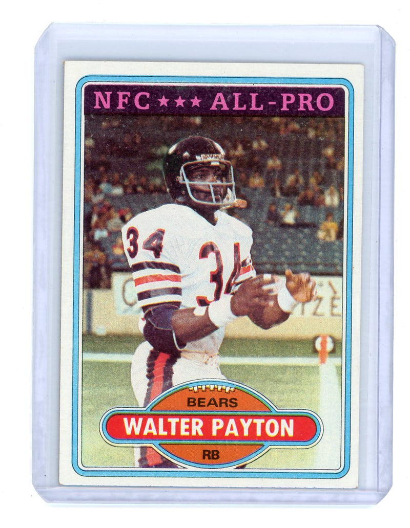 Walter Payton 1980 Topps 
