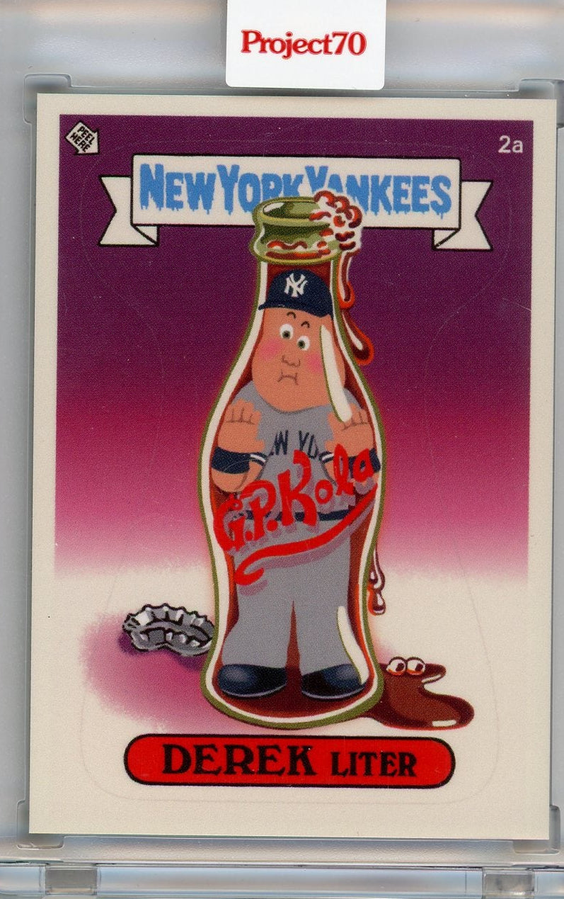 Derek Jeter 2021 Topps Project70 By Keith Shore #737