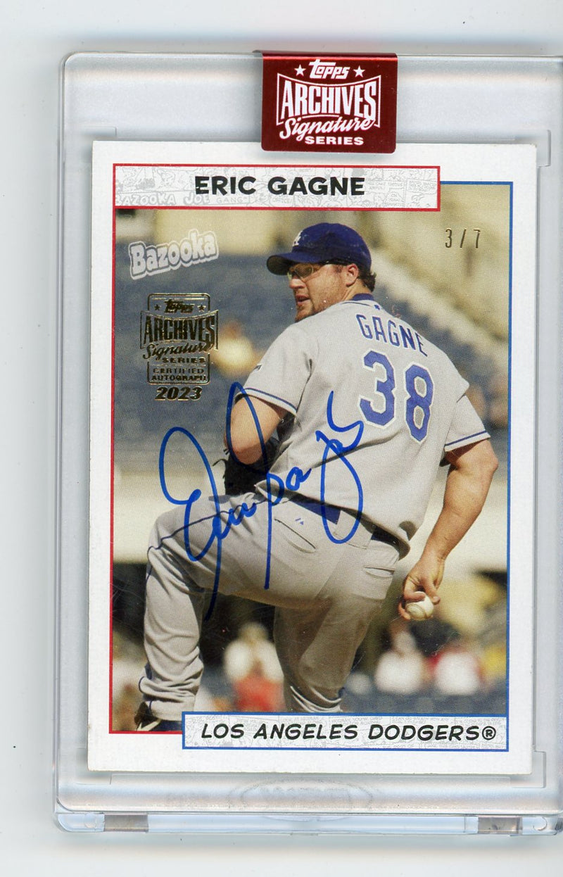 Eric Gange 2023 Topps Archives Signature Series #'d 3/7