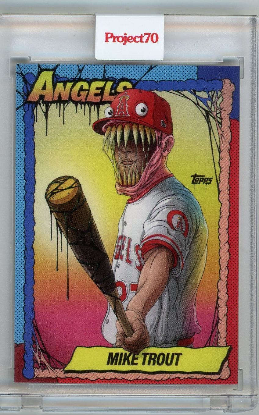 Mike Trout 2021 Topps Project70 By Alex Pardee #79