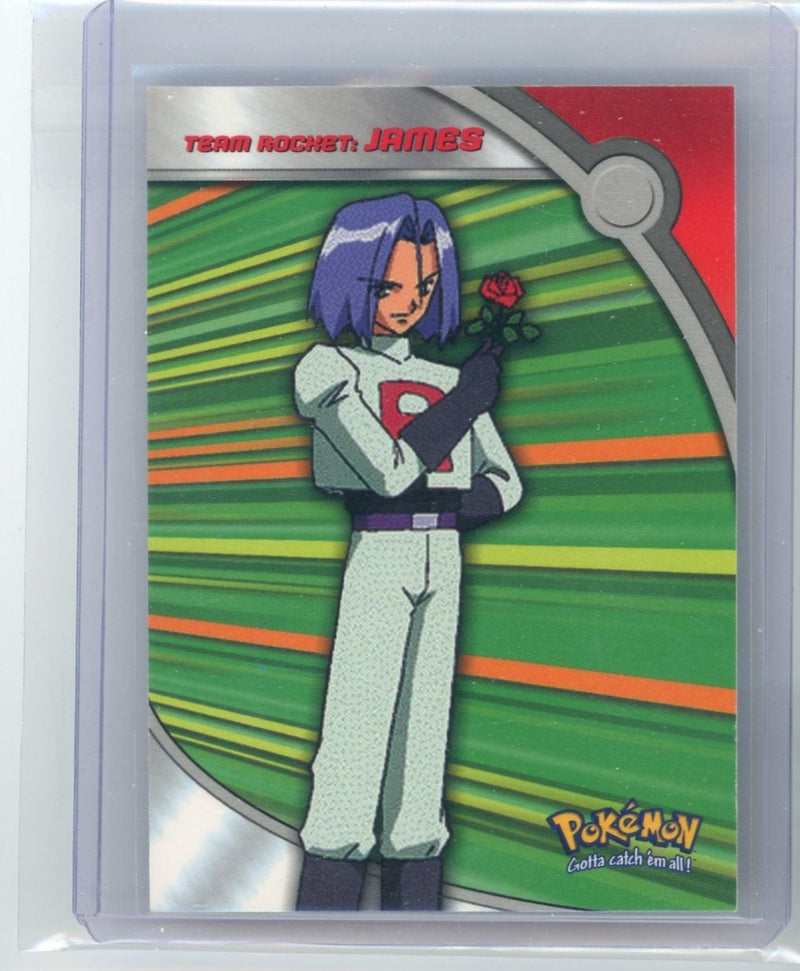 Team Rocket: James 2000 Pokémon / Topps TV Animation Edition (blue Topps logo) 