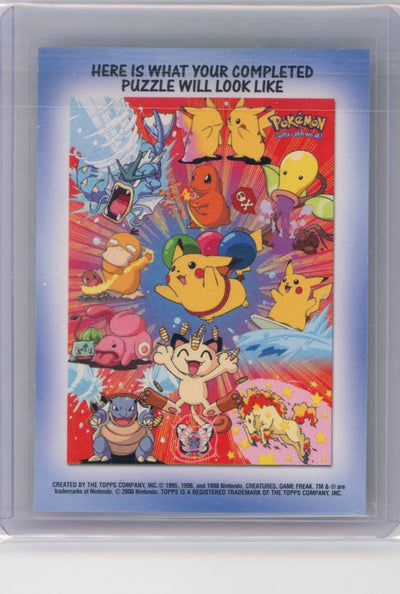 Rattata 2000 Pokémon / Topps TV Animation Edition #9 of 10 (blue Topps logo)