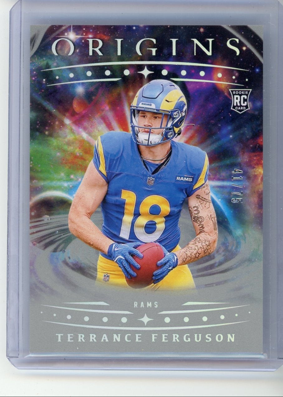 Terrance Ferguson 2025 Panini Origins rookie card #'d 41/75