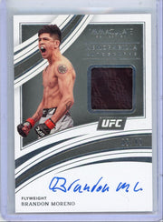 Brandon Moreno 2022 Panini Immaculate Memorabilia Autograph #'d 05/49