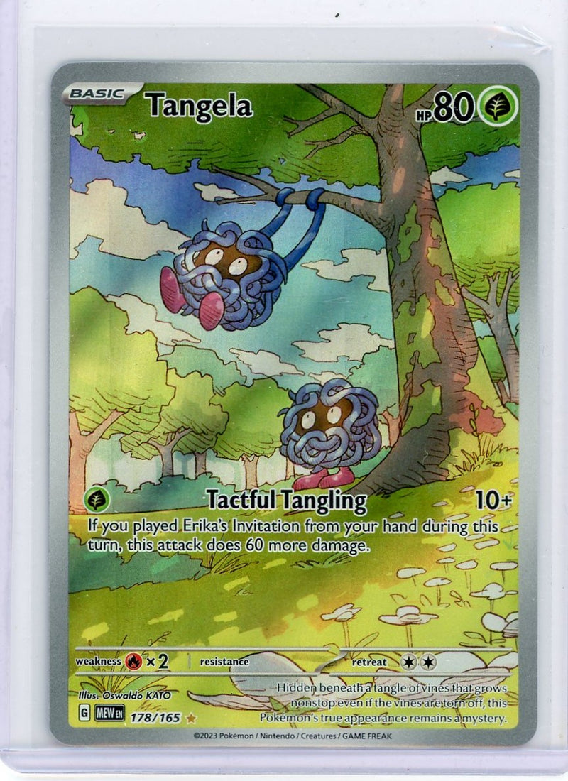 Tangela Pokémon 151 Illustration Rare 