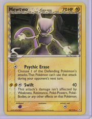 MewTwo Pokémon Holon Phantoms Delta Species (non-holo) #24/110