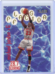 Michael Jordan 1998 Fleer Tradition Plus Factor