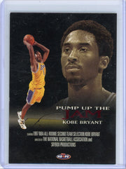 Kobe Bryant 1998 SkyBox NBA Hoops Pump Up the Jam
