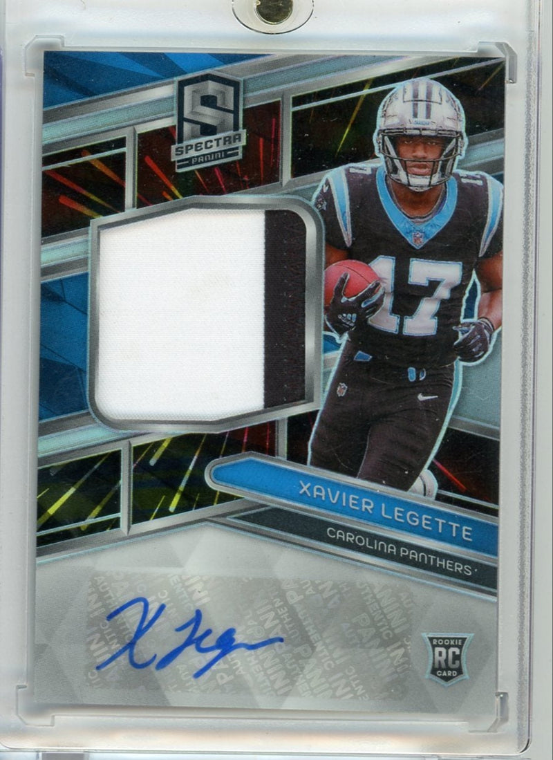 Xavier Legette 2024 Panini Spectra RPA 