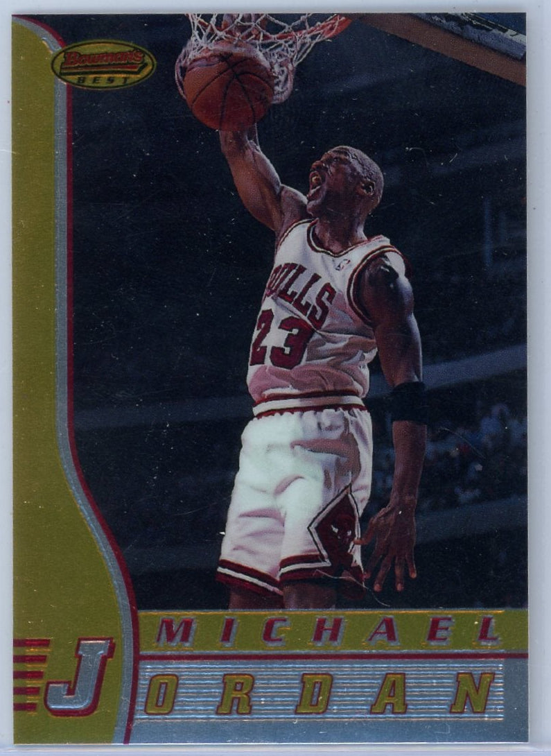 Michael Jordan 1997 Bowmans Best #80