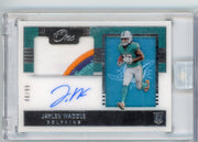 Jaylen Waddle 2021 Panini ONE RPA #'d 40/99