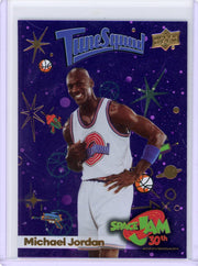 Michael Jordan 2026 Upper Deck Space Jam 30th Anniversary Cosmos Purple
