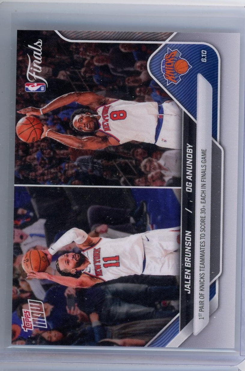 New York Knicks 2026 Topps Now Finals #338