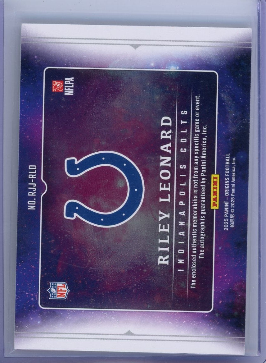 Riley Leonard 2025 Panini Origins RPA