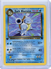 Dark Blastoise Pokémon Team Rocket Non Holo 1st Edition 20/82