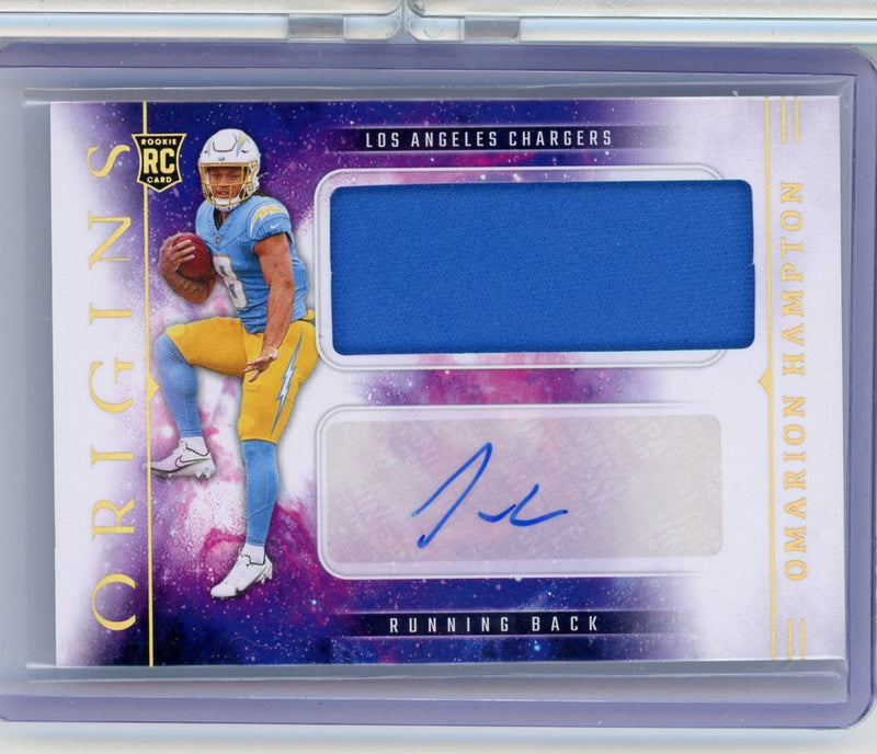 Omarion Hampton 2025 Panini Origins RPA