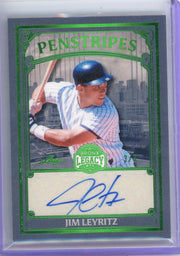 Jim Leyritz 2025 Leaf Bronx Legacy Autograph #'d 3/5