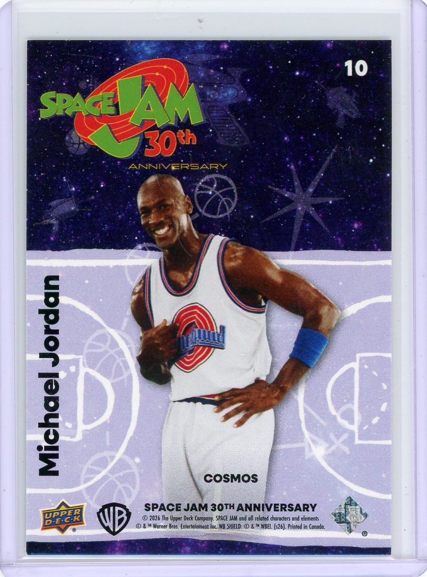 Michael Jordan 2026 Upper Deck Space Jam 30th Anniversary Cosmos