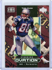Terry Glenn 1999 Upper Deck Standing Ovation #'d 16/50