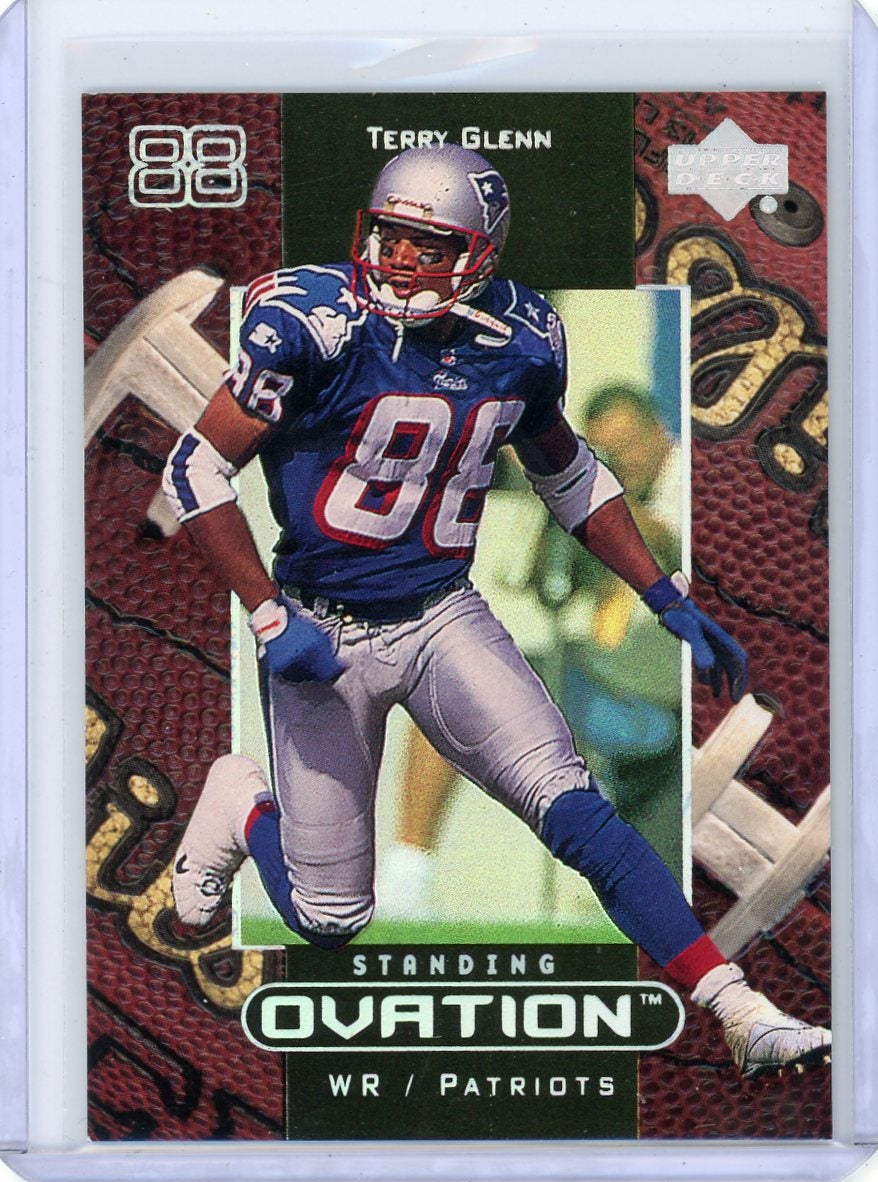 Terry Glenn 1999 Upper Deck Standing Ovation #'d 16/50