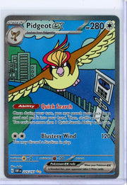 Pidgeot ex Pokémon Obsidian Flames Special Illustration Rare #225/197