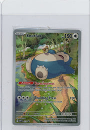Snorlax Pokémon 151 Black Star Promo #051 (Sealed)