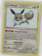 Eevee Pokémon Hidden Fates Shiny Vault Shiny Holo Rare #SV41/SV94