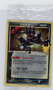 Greninja Gold Star Pokémon Celebrations Black Star Promo #SWSH144 (Sealed)