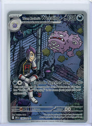 Team Rocket's Weezing Pokémon Destined Rivals Illustration Rare #199/182