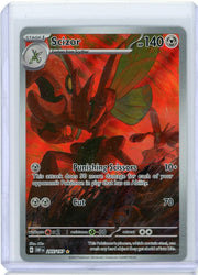 Scizor Pokémon Obsidian Flames Illustration Rare #205/197