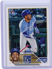 Maikel Garcia 2023 Topps rookie card vintage stock #'d 21/99