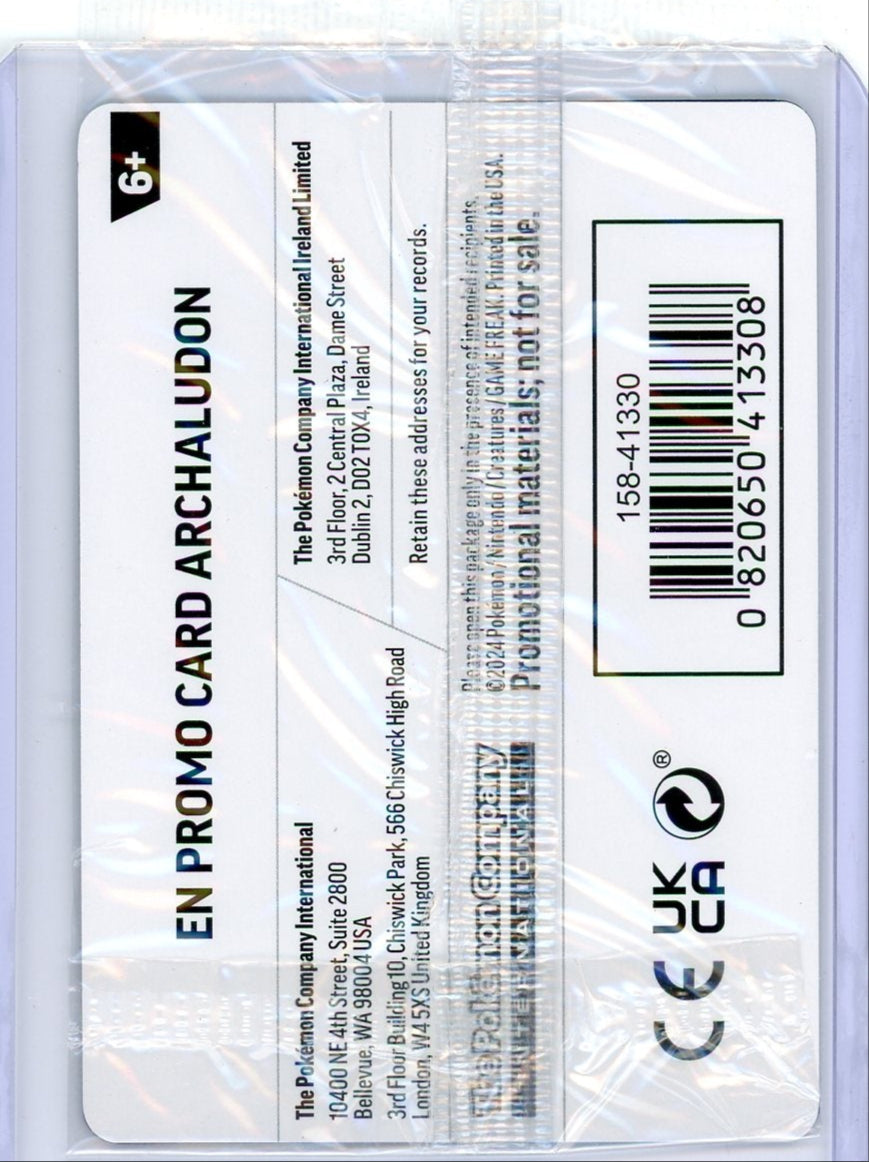 Archaludon 2024 Pokemon Game Stop promo #107/142 sealed