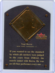 Yogi Berra 2002 Fleer Fall Classic HoF die-cut #'d 1626/1972