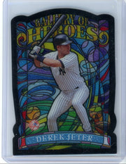 Derek Jeter 1998 Topps Gallery of Heroes die-cut