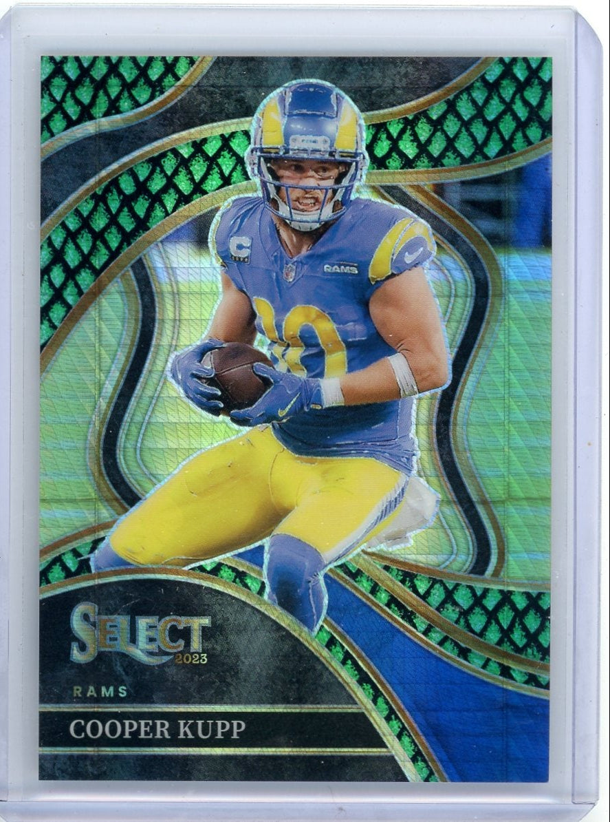 Cooper Kupp 2023 Panini Select Dragon Scale prizm #'d 36/70
