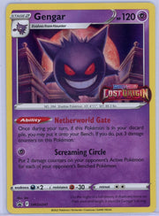 Gengar Pokémon Lost Origin Prerelease Promo #SWSH241