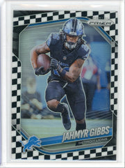 Jahmyr Gibbs 2025 Panini Prizm checkerboard prizm