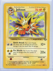Jolteon Pokémon Jungle Non Holo #20/64