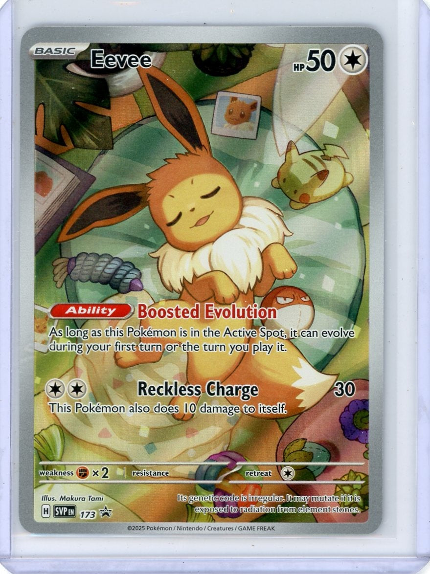 Eevee 2025 Pokemon Black Star ETB Promo #173