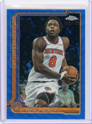 OG Anunoby 2025-26 Topps Chrome Blue Wave #'d 146/150