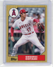 Shohei Ohtani 2022 Topps 1987 Throwback #87TB-50