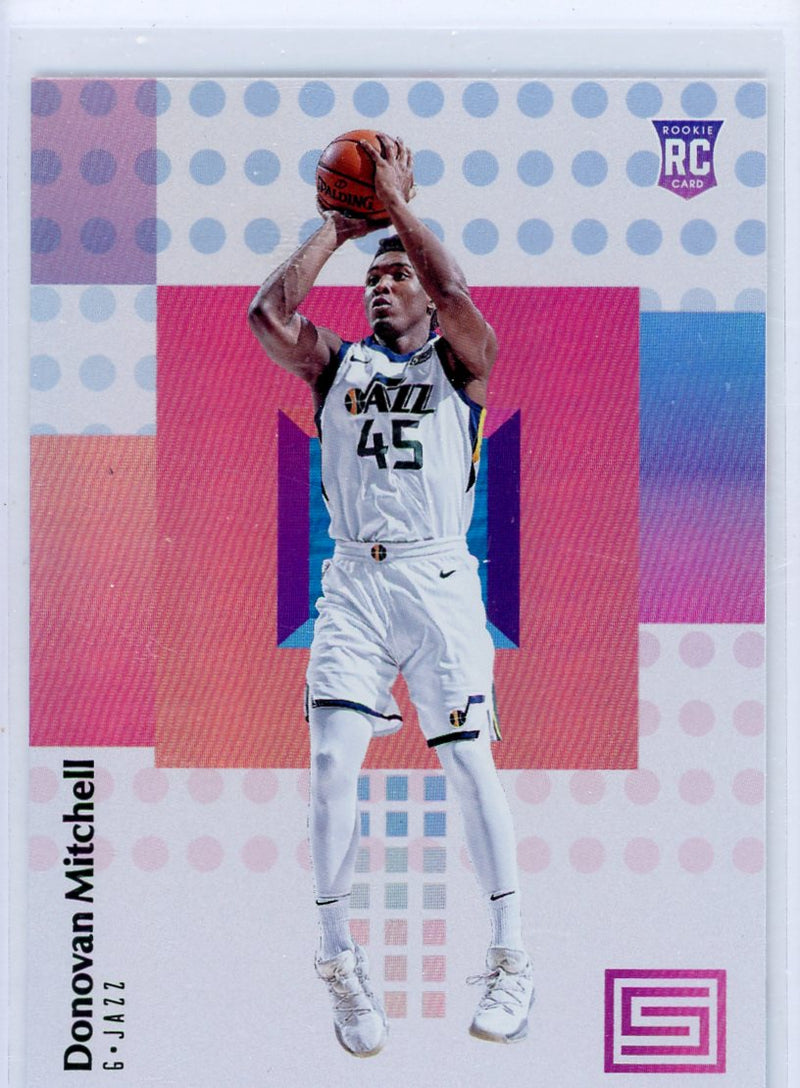 Donovan Mitchell 2017-18 Panini Status Rookie Card 