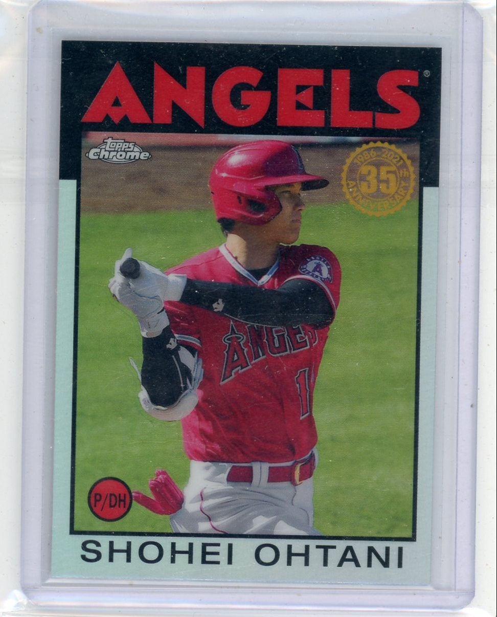 Shohei Ohtani 2021 Topps Chrome 35th Anniversary