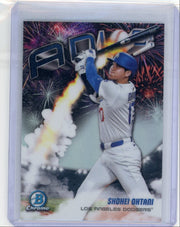 Shohei Ohtani 2025 Bowman Chrome Adios Refractor