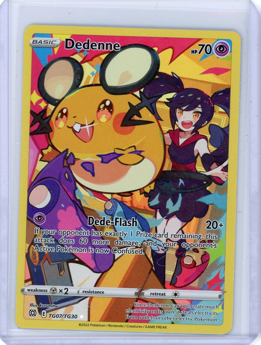 Dedenne Pokémon Brilliant Stars Ultra Rare #TG07/TG30