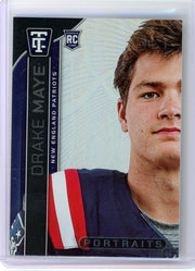 Drake Maye 2024 Totally Certified Portraits RC
