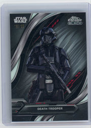 Death Trooper 2024 Topps Chrome Black Refractor #'d 188/199