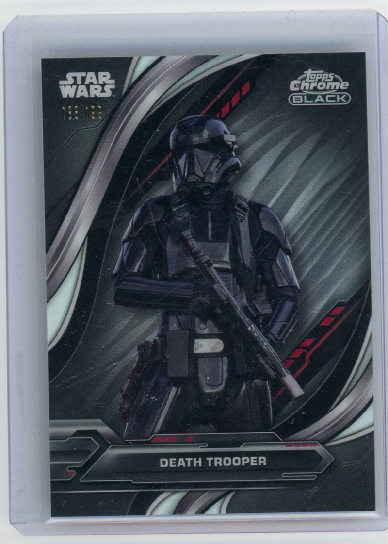 Death Trooper 2024 Topps Chrome Black Refractor 