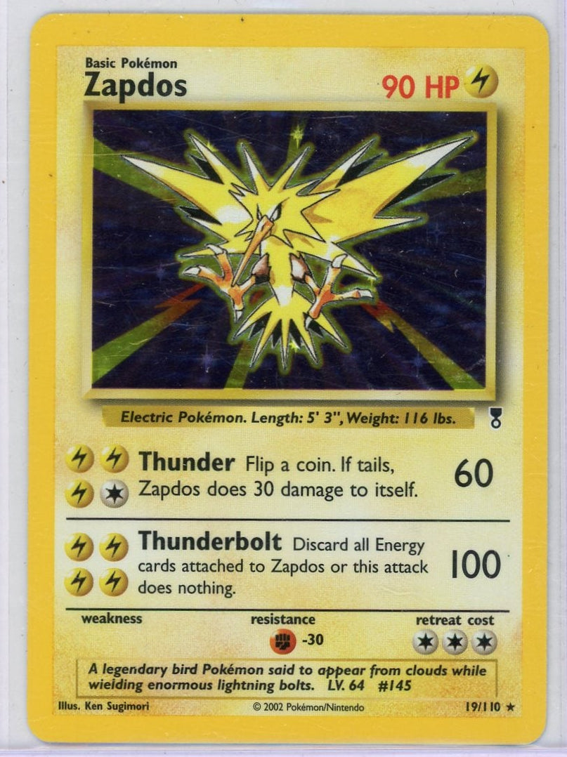Zapdos Pokémon Legendary Collection Holo #19/110