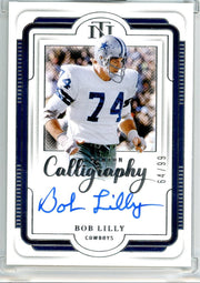 Bob Lilly 2024 Panini National Treasures Autograph #'d 64/99